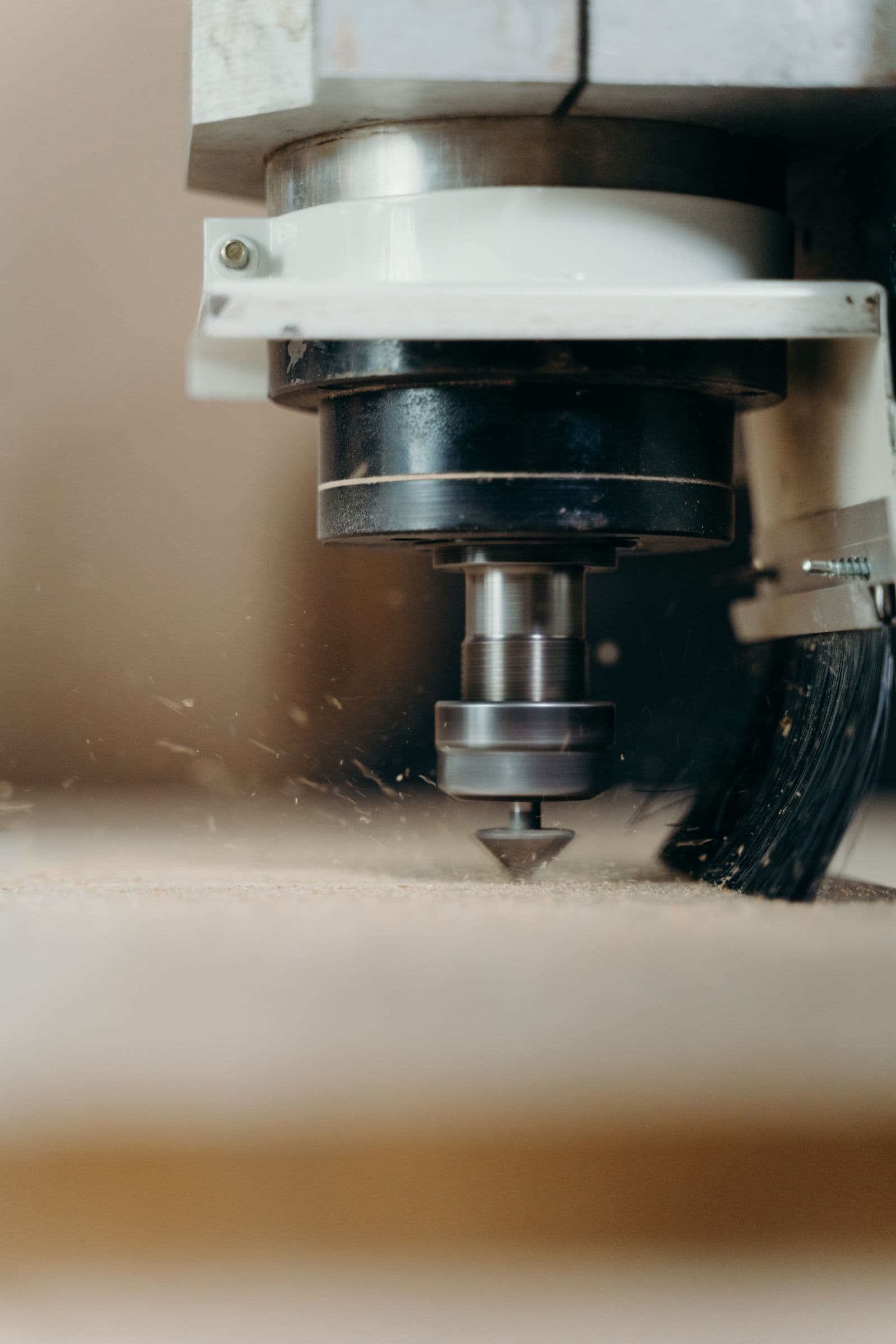 A precision cutting tool machining to a tight tolerance